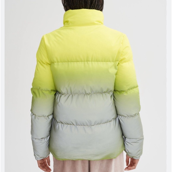 Noize KALLIE Mid Length Puffer Vegan Neon Reflective Size Small NWT - Picture 3 of 9